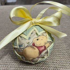 Hand made quilted Winnie the Pooh Ornament